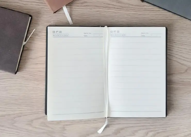 Soft Leather Cover Portable Pocket Notebook Commercial Student Easy Carry Small Notebook