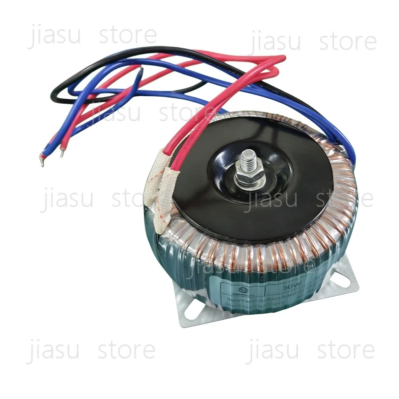 Stepper Pure copper 30W toroidal transformer 110V 220V 230V 240V To 6V 9V 12V 15V 18V 24V 30V 36V 48V 60V for audio amplifier
