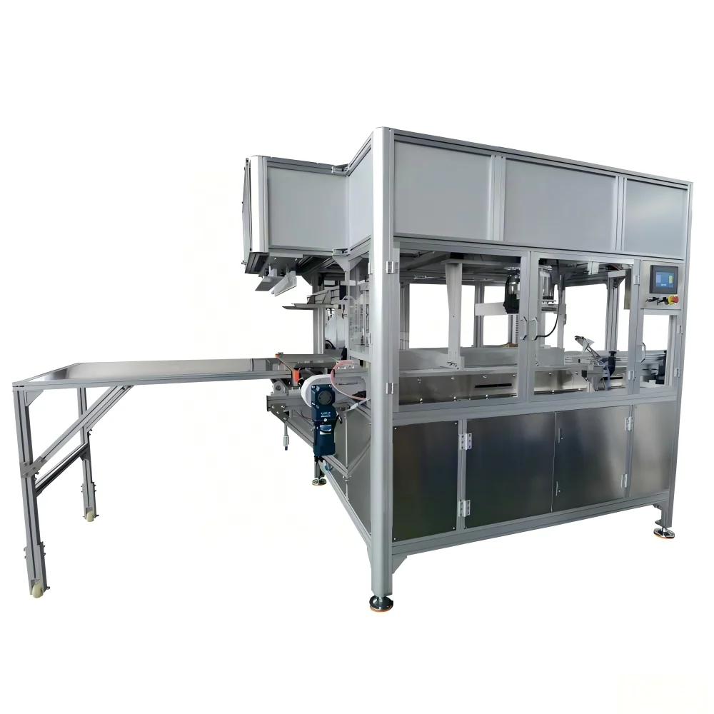 Multi-Function Semi-Automatic Plastic Bottle Packing Machine Film Foil Wood High Efficiency for Various Bottle Sizes Chemical