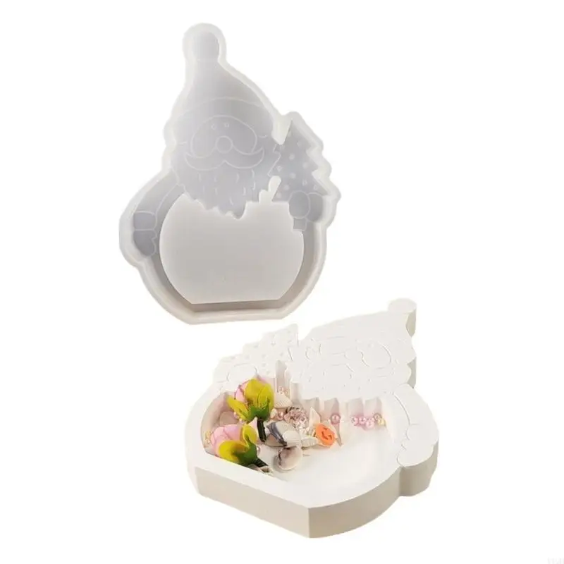 

Многофункциональная силиконовая форма, рождественская форма для подноса в форме человека, домашний декор, форма для подноса для