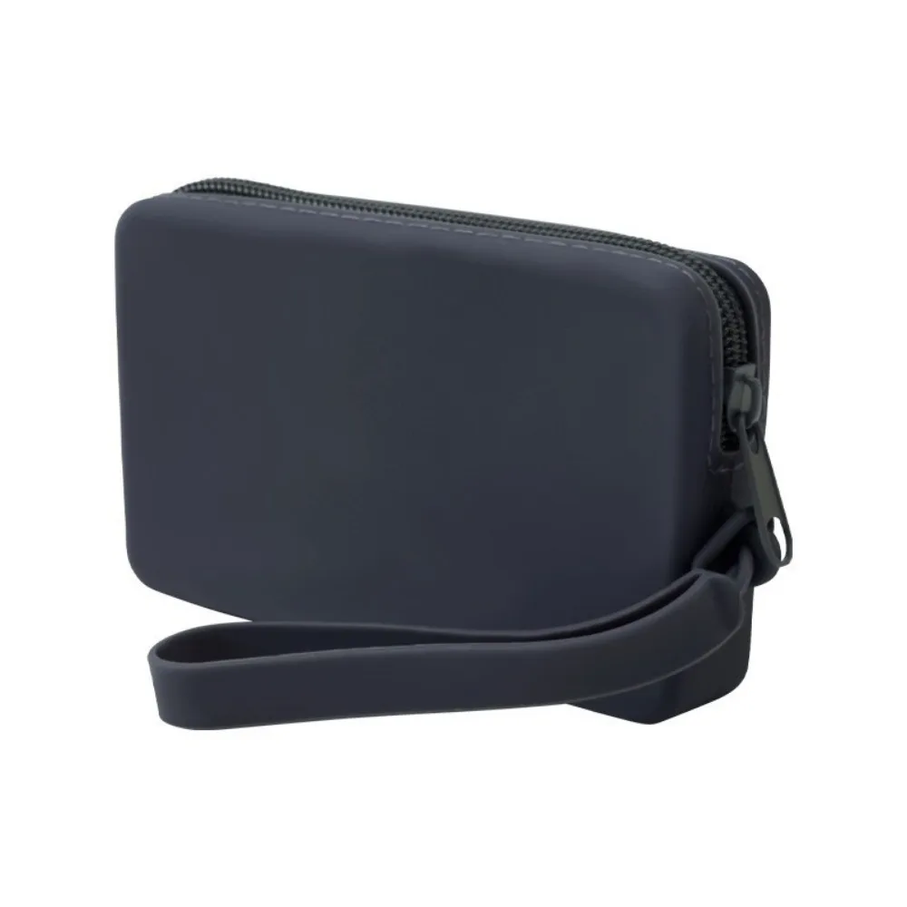 

Square Digital Storage Bag Silicone Large Capacity Coin Purse Multi-Functional Waterproof Toiletry Bag Cable Accessories Pouch