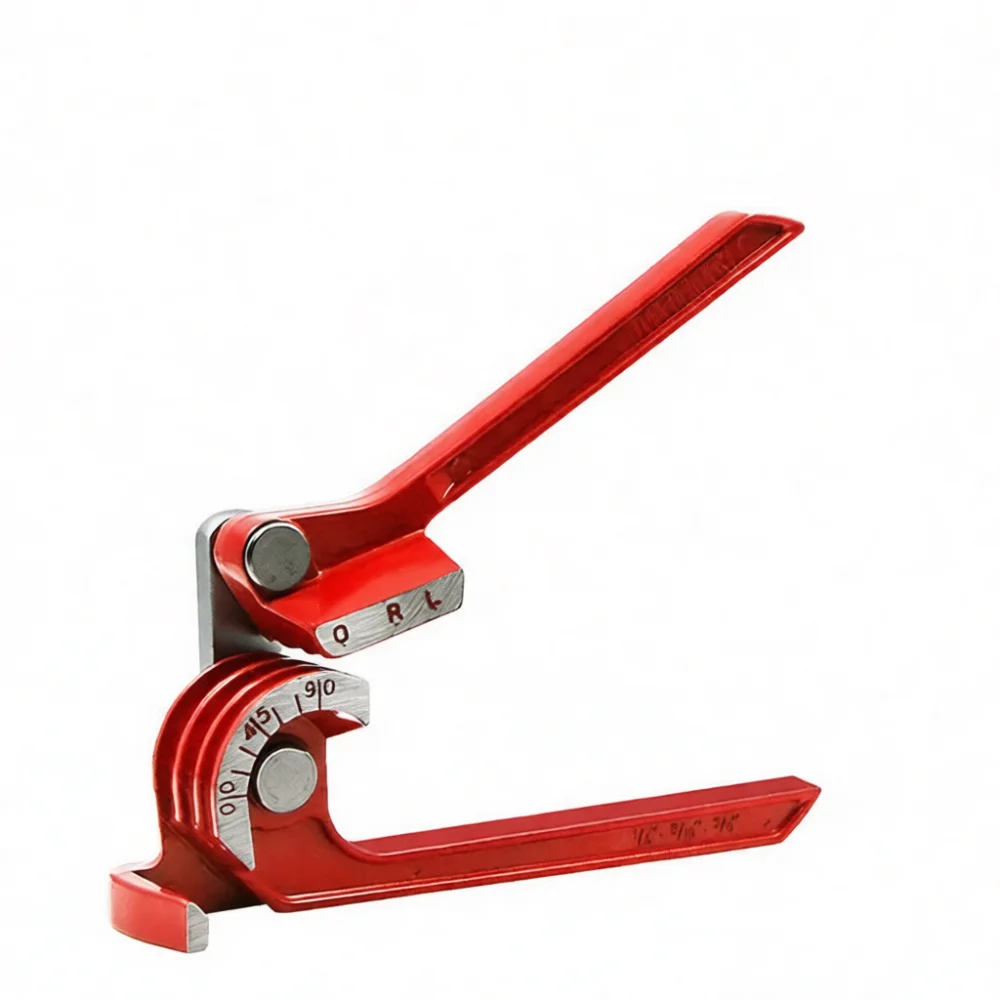 Industrial 3 In 1 Tube Bender 6mm 8mm 10mm Copper Pipe Bending Tool For Plumbing HVAC Repair Manual Hand Held Bender Device