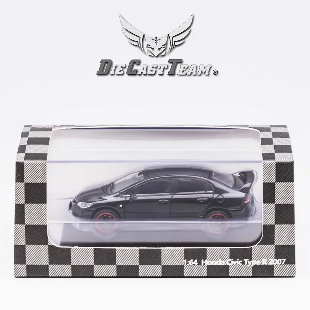 DCT 1/64 FD2 Model 8th Generation Honda Civic Type R Metal Alloy Diecast Car Model Boys Toy Gift Christmas