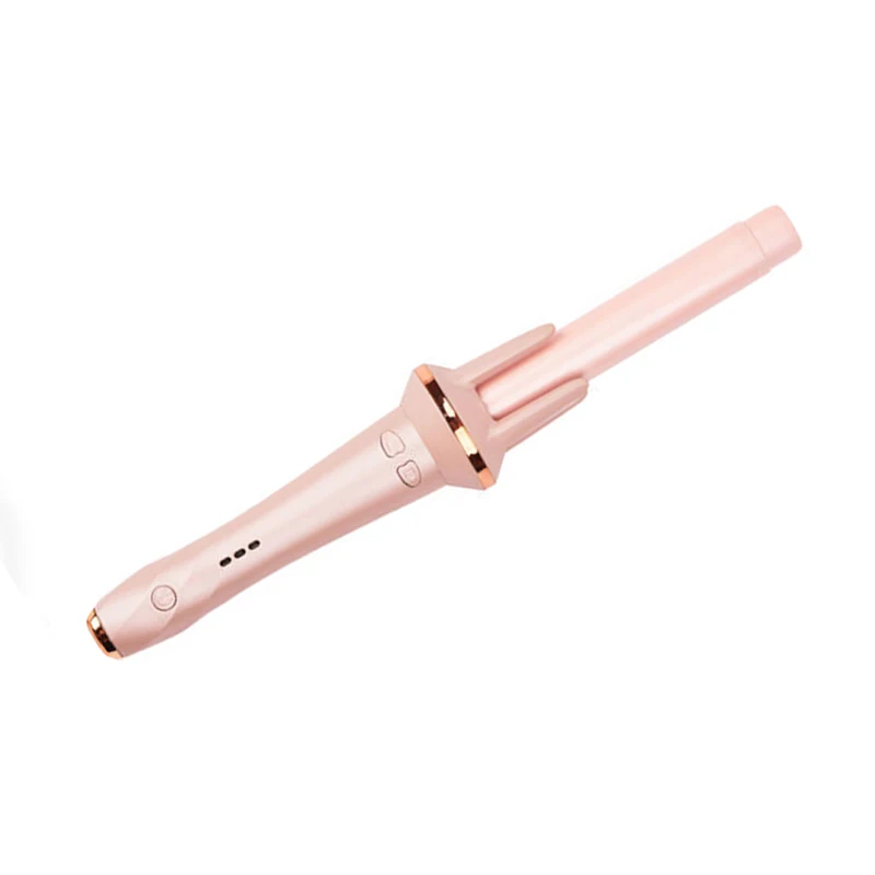 Ferro arricciacapelli due in uno con tagliacapelli piatto e dispositivo per lo styling rapido con asta per ferro arricciacapelli elettrico rotante automatico