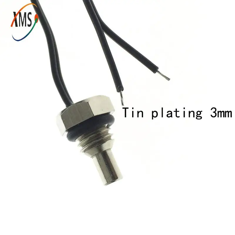 The screw thread probe M8x4x1.2 NTC thermistor temperature sensor Resistance 10k 50k 100k  B value3950  L=0.5M 1M  2M