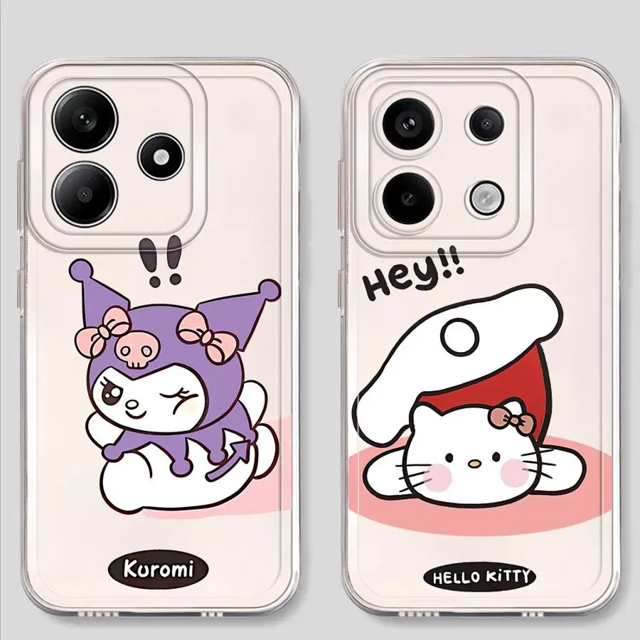Linda funda de teléfono suave Sanrio Hello Kitty para Xiaomi Poco X3 Pro X3 NFC