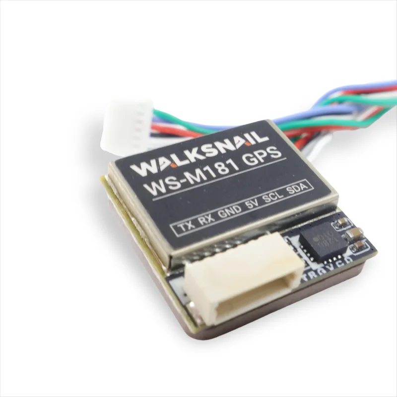 منتج من النوع المتينWalksnail WS-M181 GPSu-blox M10 رقاقة مدمجة QMC5883 بوصلة لأجزاء طائرة RC FPV حرة طويلة المدى