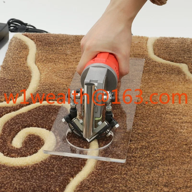 Carpet engraving electric scissors one-time forming carpet engraving double-blade electric scissors trenching machine