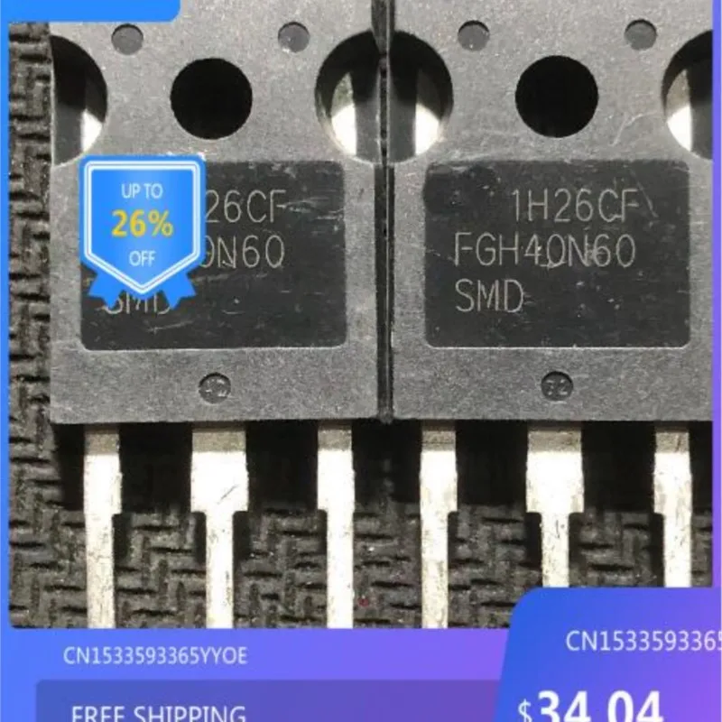 

IC NEW 100% new original FGH60N60SMD FGH60N60SFD 60N60 60A 600V TO-247 IC