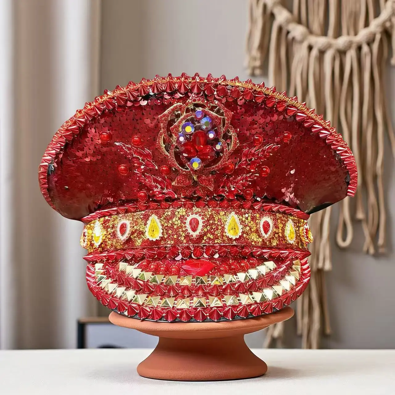 

Шляпа капитана в стиле стимпанк со стразами для карнавала, Марди Гра, винтажные военные аксессуары и головные уборы для мужчин и женщин