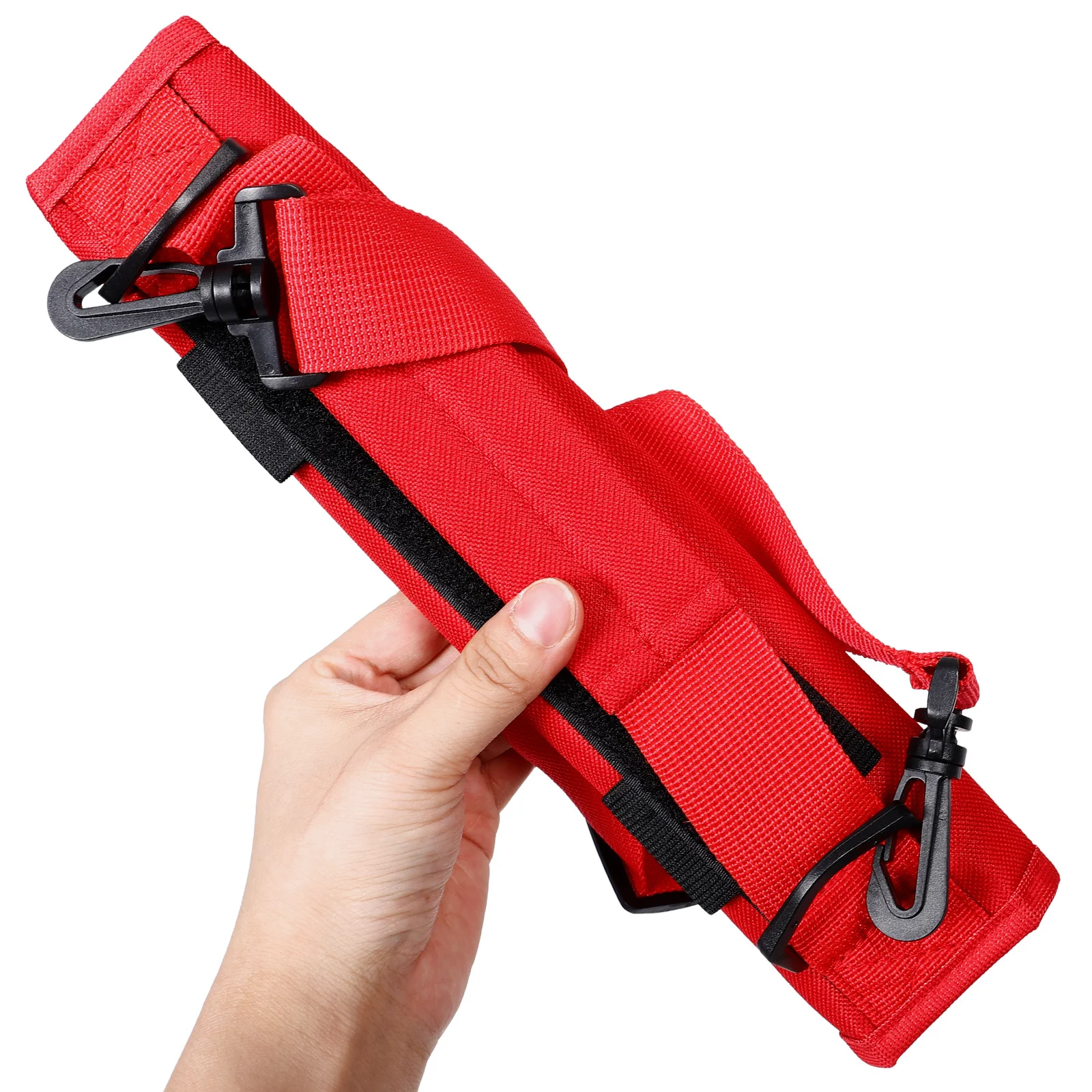 حقيبة نادي الجولف القابلة للطي ذات سعة كبيرة وخفيفة الوزن مع حزام قابل للتعديل لممارسة السفر واستخدام الدورة