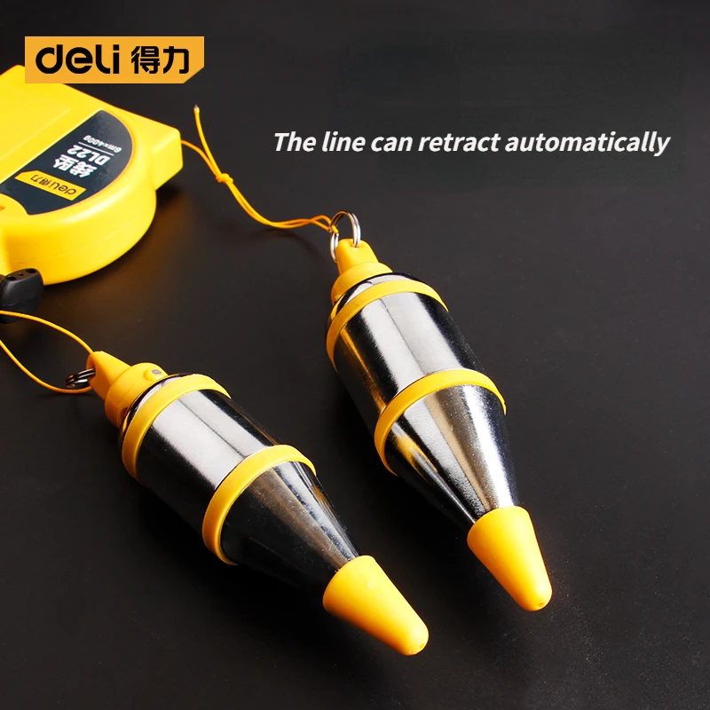 Imagem -02 - Magnetic Plumb Bob Setter Leveling Test Verticalit Measuring Tool Retrátil Line Reel Pendurado Wire Hammer Ferramentas Manuais Meter