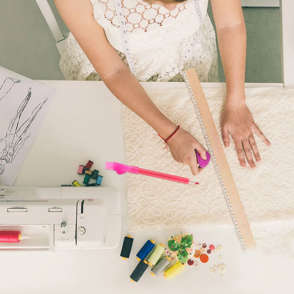 

3 Pcs Pin Draw Chalk Student Marking Pencils for Sewing Plastic Chalks Fabric Marker