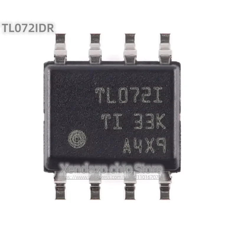 10pcs/lot TL072IDR TL072I SOP-8 package Original genuine Dual channel JFET input general-purpose operational amplifier chip