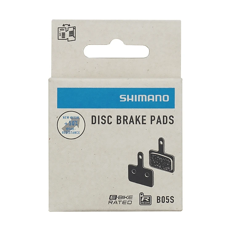 SHIMANO DISC BRAKE PADS RESIN B05S G05A 2 PAIR MTB ROAD Bike Accessories Mountain BIcycle Parts Can Be Use On MT200 BRAKE