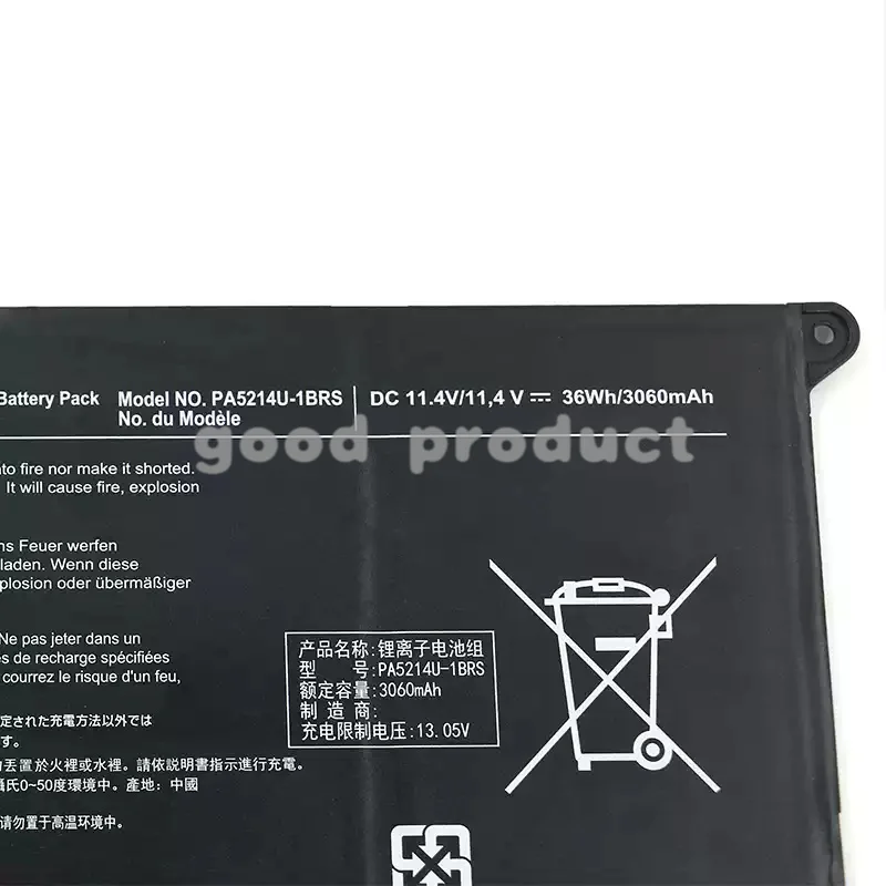 PA5214U-1BRS Laptop Battery For Toshiba Portege Z20T-B Z20T-C WT20-B