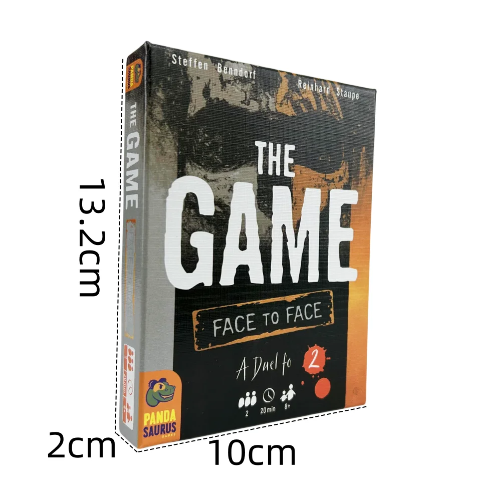 The Game Edition1&2 by Steffen Benndorf A Pandasaurus  Card Game Cooperative Strategy Interactive Fun Family Board Deck Game