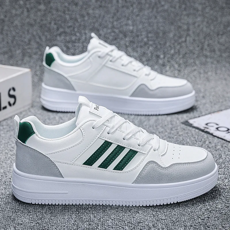 

White Shoes 2025 Autumn Men's and Youth Sports Versatile Board Shoes New Trendy Board Shoes Casual Men's Shoes Student