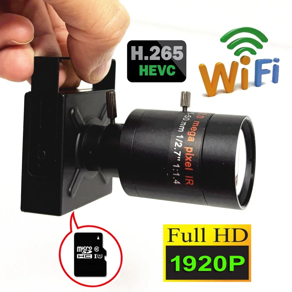 

CCTV Security Mini Ip Camera Wifi 5MP 1080P 1920P Support Audio SD Slot Ipcam Wireless 2.8-12mm 5-50mm Manual Zoom Len Camhipro