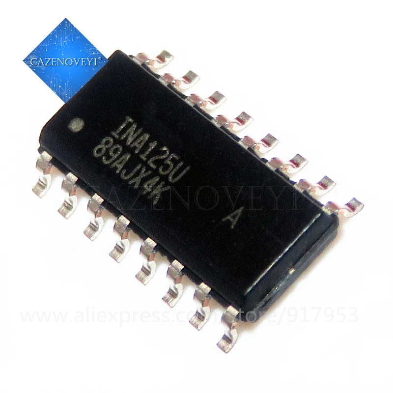 

NO.761 Набор для ремонта мелких деталей (20 шт.) INA125UA INA125U INA125, новый оригинальный пластиковый корпус