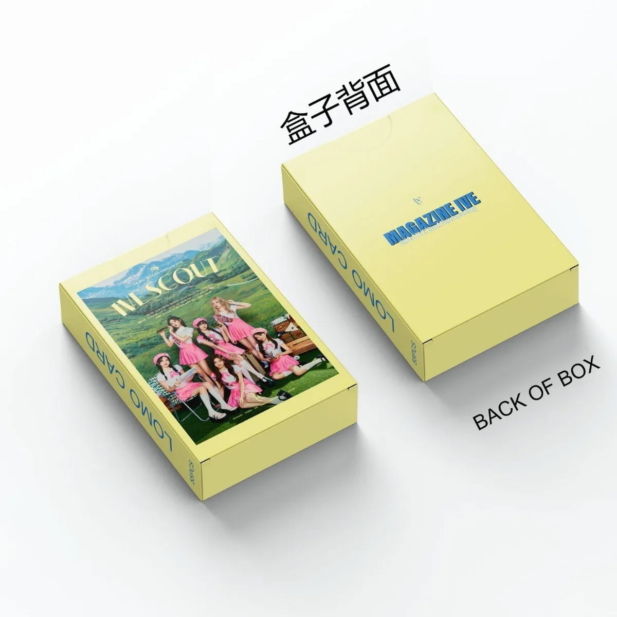 55 IVE Small 3Rd FANCLUB 'DIVE' SCOUT FANMEETING Collectible Cards