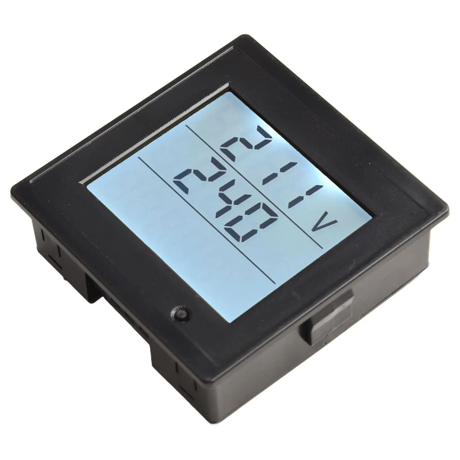 220V AC Digital Energy Meter 20A Voltage Current Power Monitor With Alarm Function For Home Electrical Panel Testing Tool