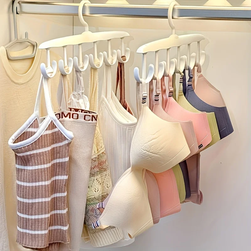 2Pack Multi Hook Clothes Hanger Space Saving Closet Organizer Coats Bags Scarves Hanging Dormitory Storage Organization System image 6