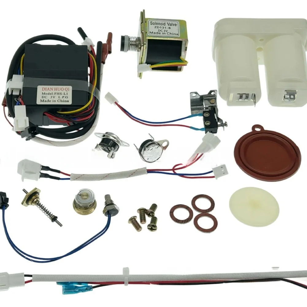 Gas Water Heater Repair Kit Solenoid Valve ZD131-B DC3V For Pulse Ignition Controller Safety Valve Body Thermostat Parts