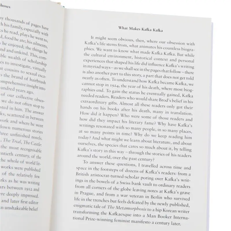 Metamorphoses  In Search Of Franz Kafka Karolina Watroba Profile Books 9781800812741 Book