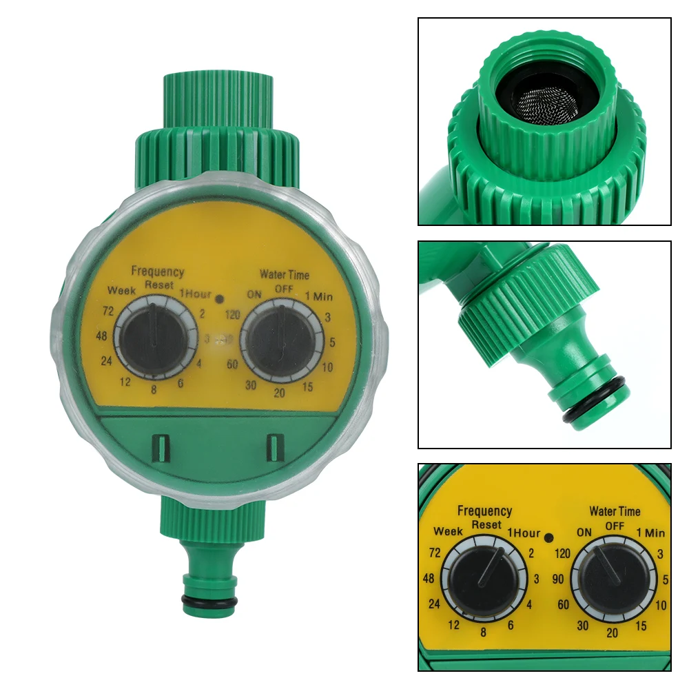 Timer kranu Kontroler nawadniania czasowego Zasilany bateryjnie zawór Urządzenie sterujące podlewanie Elektroniczne narzędzie ogrodowe Na zewnątrz