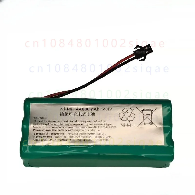 1pcs FOR KONKA TCL Midea Robot Vacuum Cleaner COHN AA 800mAh 14.4V NiMH Rechargeable Replacement Battery Pack