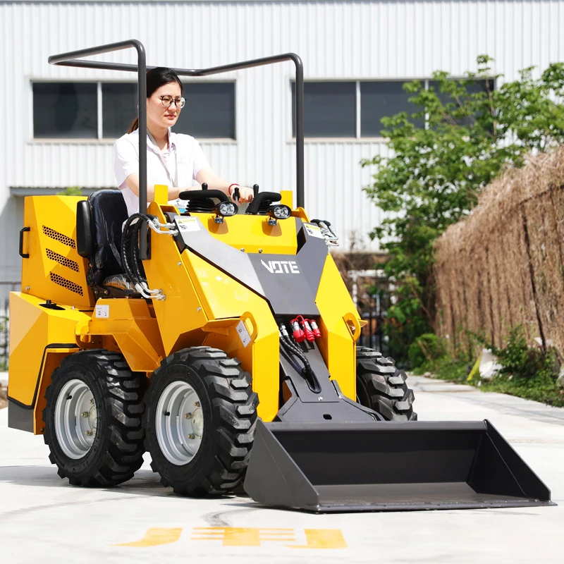 Factory Directly Sale Mini Loaders EPA Engine Minicargador Wholesale Customize Skid Steer Loader High Efficiency Small Loader