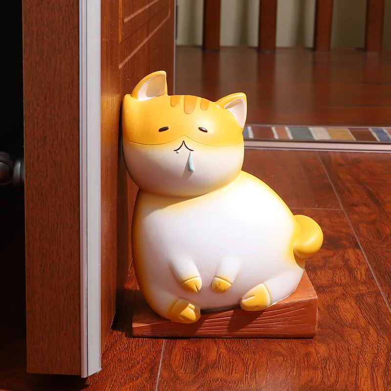 Cute Cartoon  Door Stopper No Drilling Windproof Door Topper Book End Creative Door Bloer Anti-Colion Door Plug - view 3