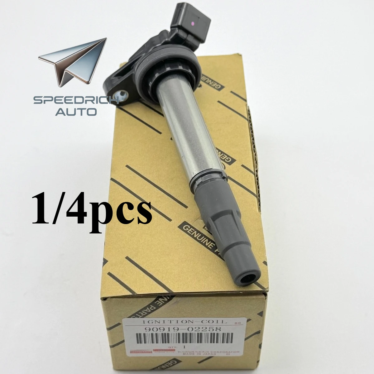 

1/4pcs 9091902258 9091902252 90919C2005 Ignition Coils for Toyota Yaris Sienta Vios Corolla SED/WG EZ Subor for LEXUS NX SERIES