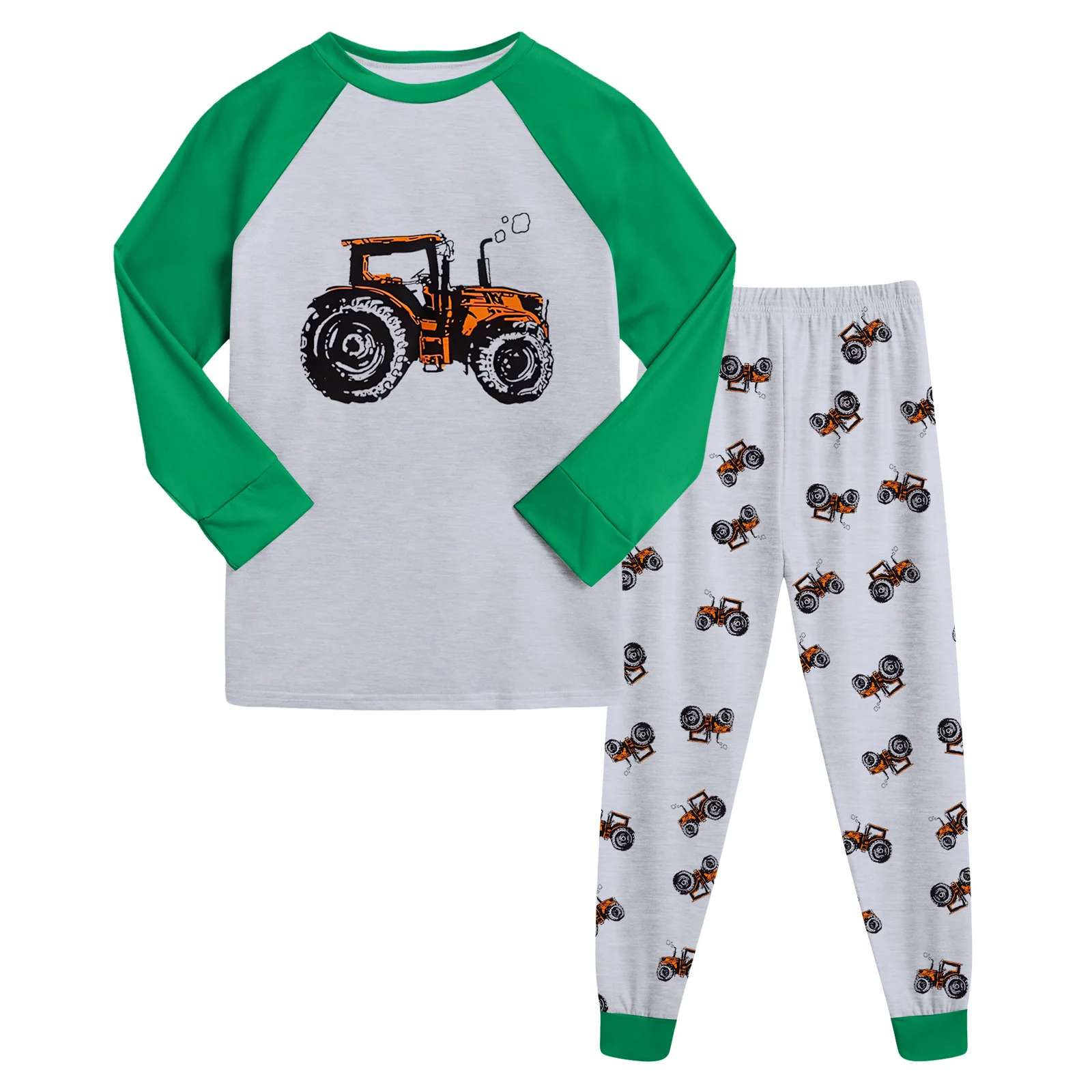 

Детская удобная и дышащая домашняя одежда с длинными рукавами для маленьких мальчиков, комплект из двух предметов с милой пижамкой для мальчиков, топ 14, 16 лет