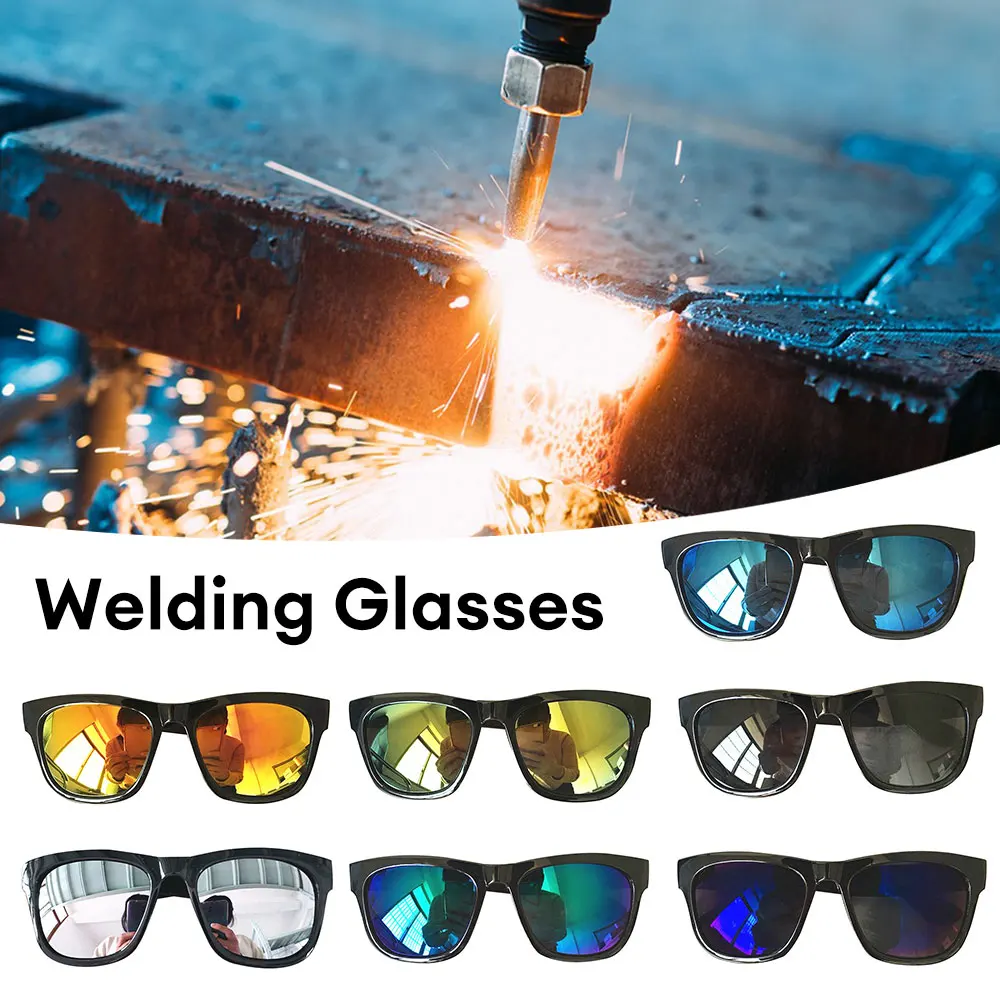 Protective Equipment Gas Argon Arc Welding Protective Glasses Welding Welder Goggles Safety Working Eyes Protector Color Film