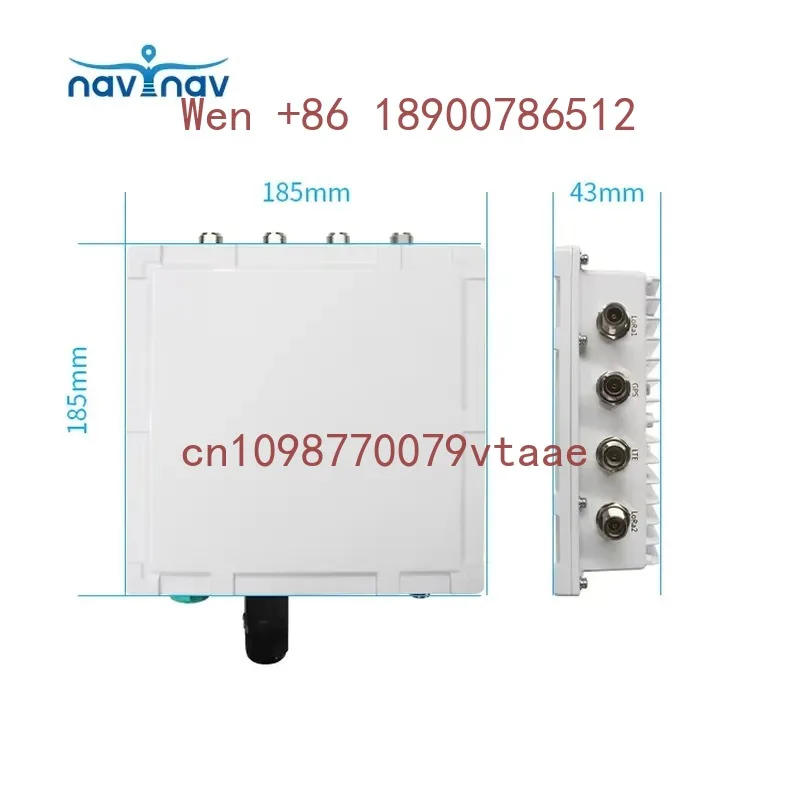 Navynav 8 Channels Outdoor LoRaWAN Gateway E318 Waterproof Radome for smart agriculture smart cities industry logistics