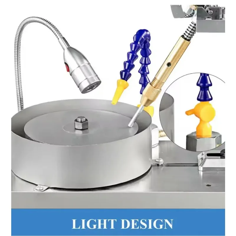 【الأكثر مبيعًا】3000 دورة في الدقيقة آلة طحن الأحجار الكريمة آلة تلميع المجوهرات الأوجه الملمع طاحونة مسطحة جواهري لابيد