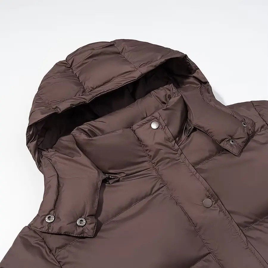 JNLEAOG Herfst Nieuwe Faionable ort Katoen Jaet vrouwen Straat Sle Lange Sve Rits ronde Ne Trui Jas met Hoed