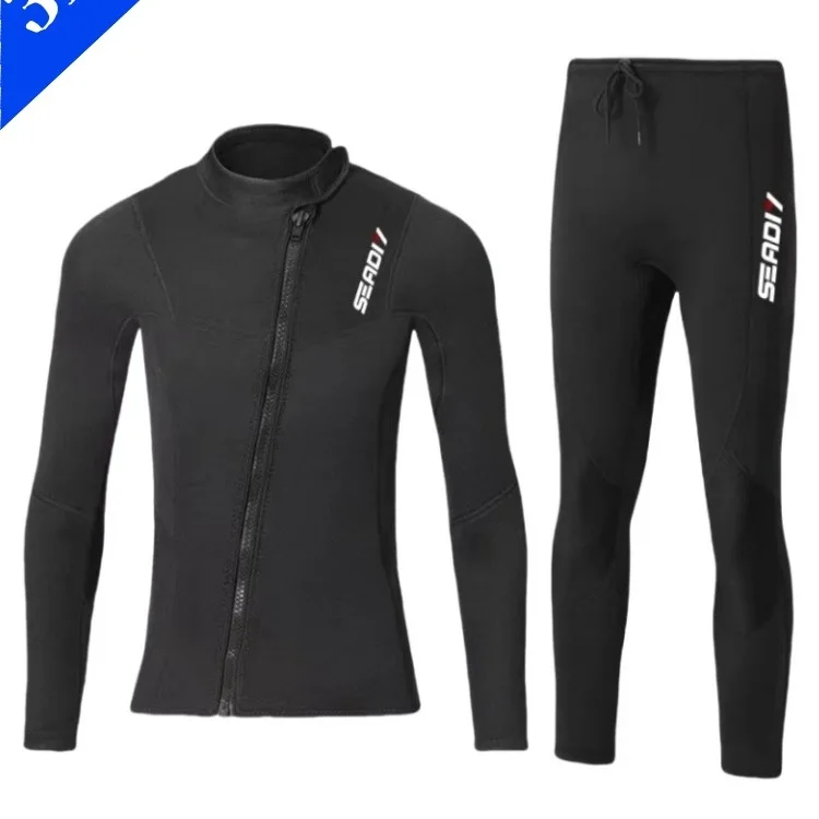 

3/5mm Wetsuit Split Sunscreen Men And Women Quick-drying Diving Swimming Costume Cold Warm Snorkelling Surfing Wetsuit