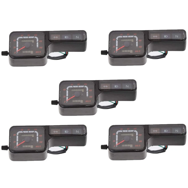 

5X Motorcycle LCD Digital Speedometer Tachometer Odometer Gauge For Honda XR250 CRM250 BAJA250