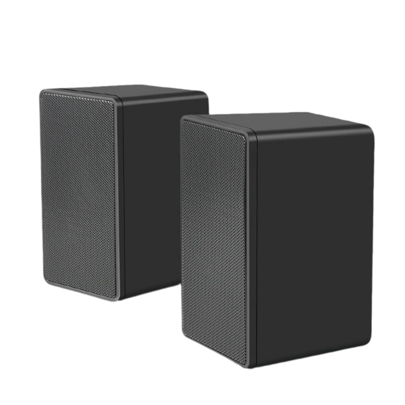 Poderoso notebook USB 3,5 mm alto-falante estéreo com fios frequência total alto-falante laptops subwoofer