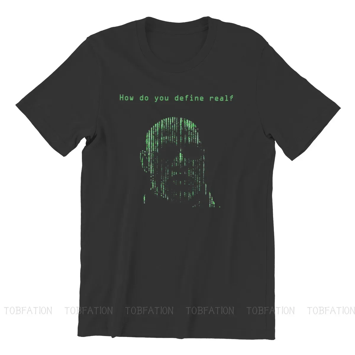 Hack Life Trick Fabric TShirt The Matrix Morpheus Code Elegant T Shirt Homme Men Tee Shirt Ofertas Big Sale