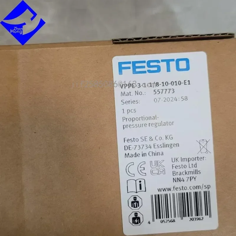 FESTO 557773 VPPE-3-1-1/8-10-010-E1 Genuine Original, Available in All Series, Price Negotiable