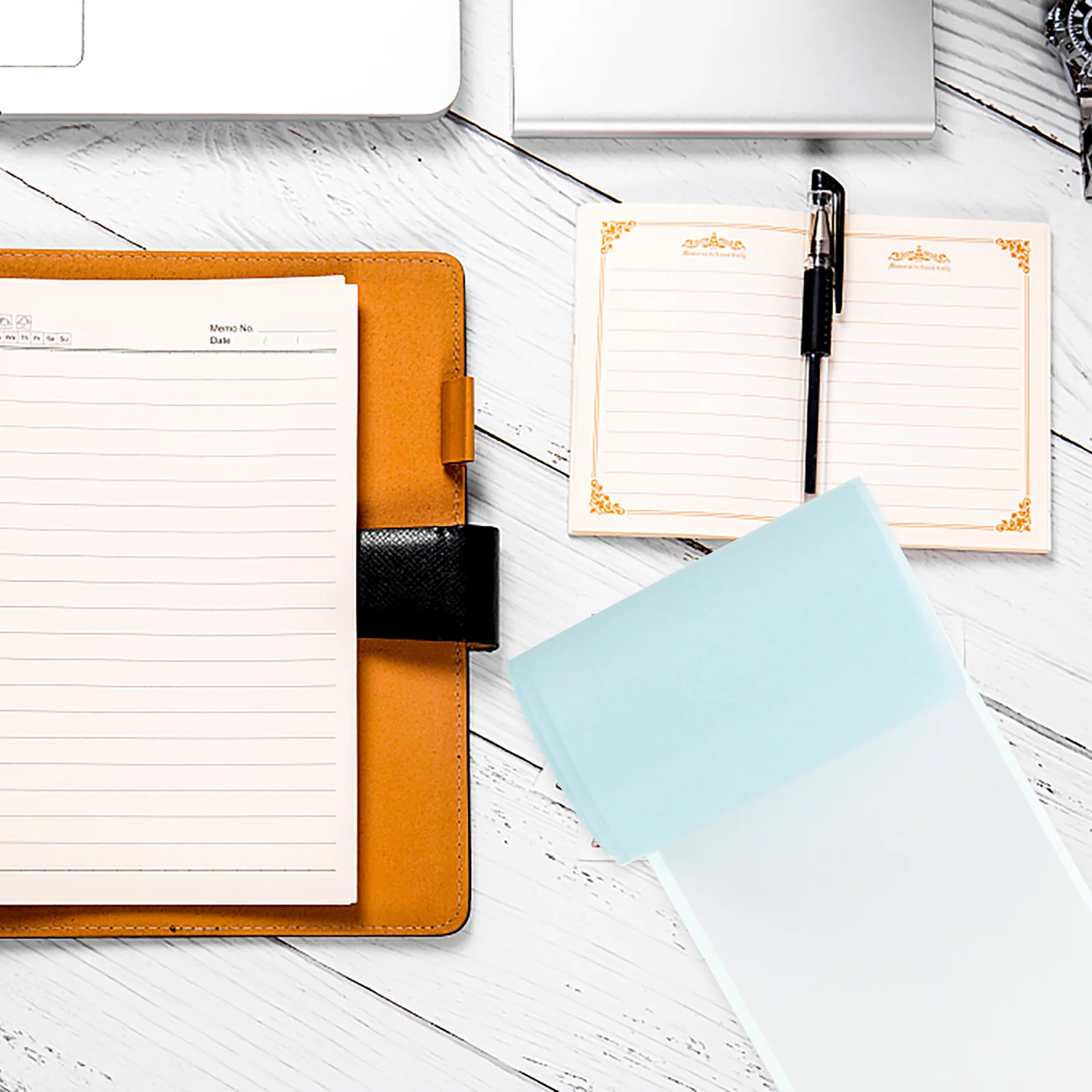 3 Rolls Blank Adhesive Label Self Adhesive Label for Correct Blank Machine Tape Paper adhesive printer paper