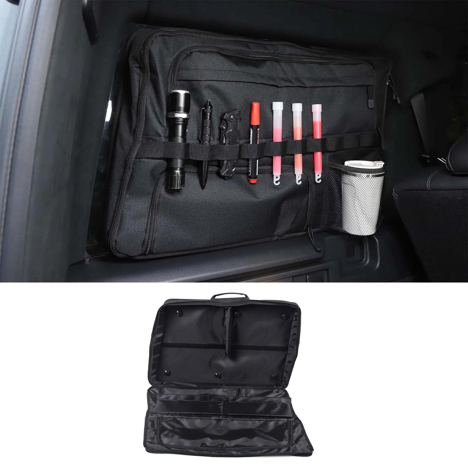 

For 2019-2023 Mercedes-Benz G-Class W464 Oxford cloth black car styling car trunk side window bag car interior accessories