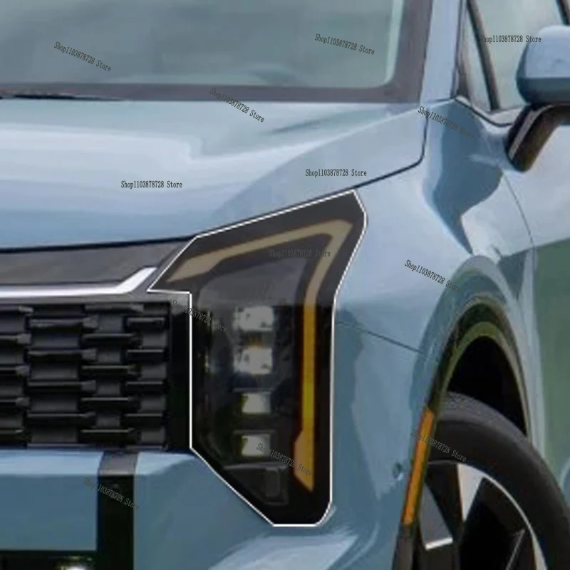 

For Kia Sportage (2026) TPU smoked black light film modification accessories, car light protection film