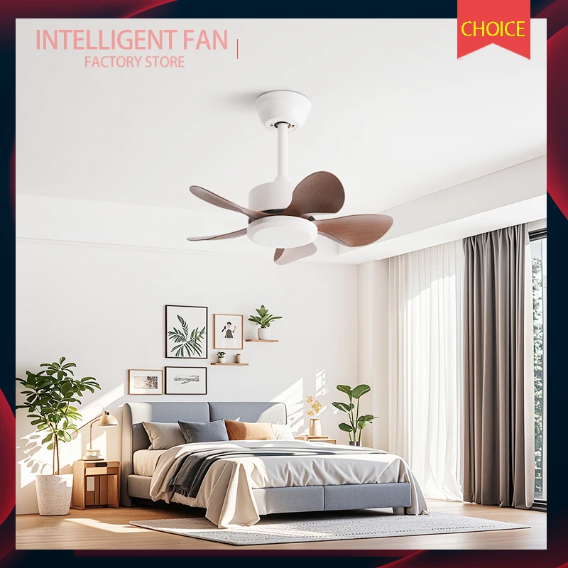 

Small 22in Household Fan Light， Flush-mounted，DC Reversible Motor,，Quiet and Energy-saving，Multiple Options Available