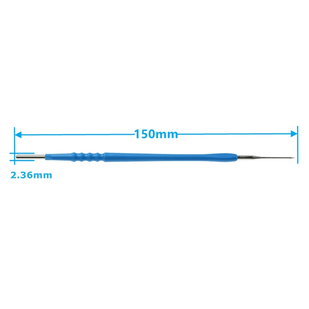 電磁外科用針,150x2.36mm,使い捨て,5個入りパック