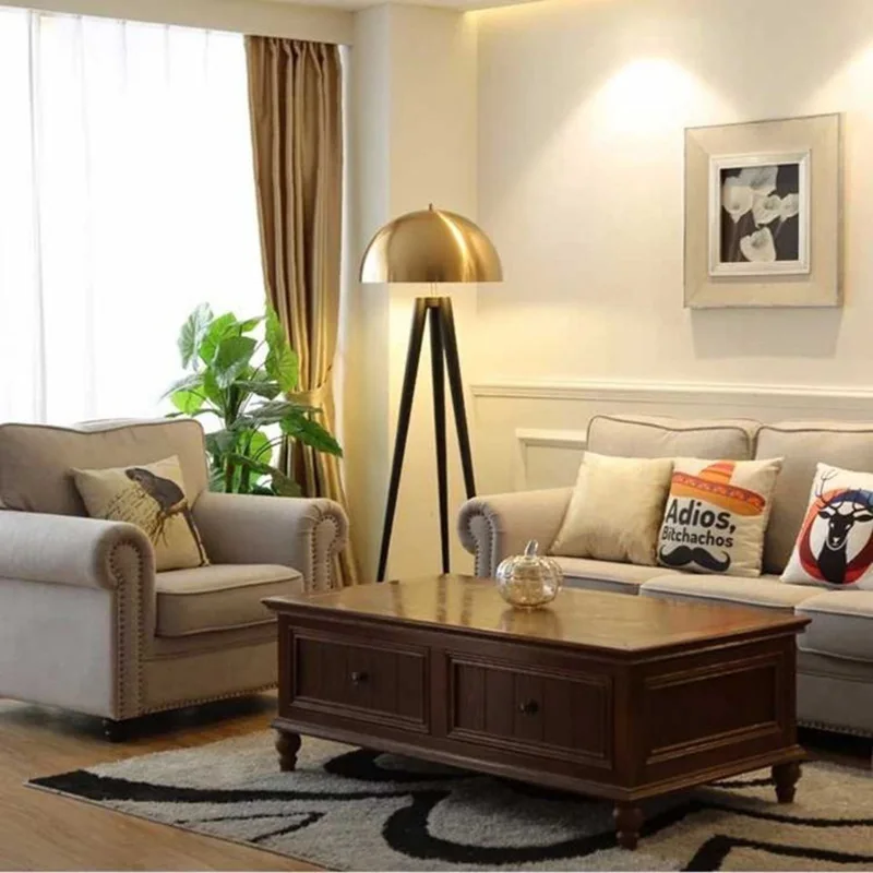 Aluminium LED Floor Lamp Luxury Creativity Floors Lamps Living Room Bedroom Bedside Lighting Light